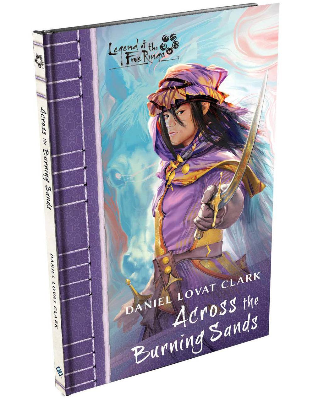 Across the Burning Sands novel -