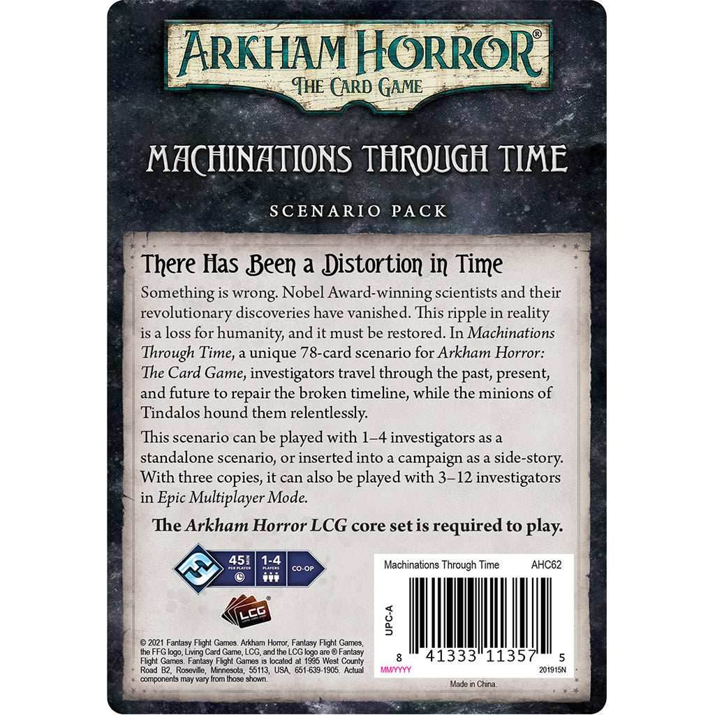 Arkham Horror LCG: Machinations Through Time -