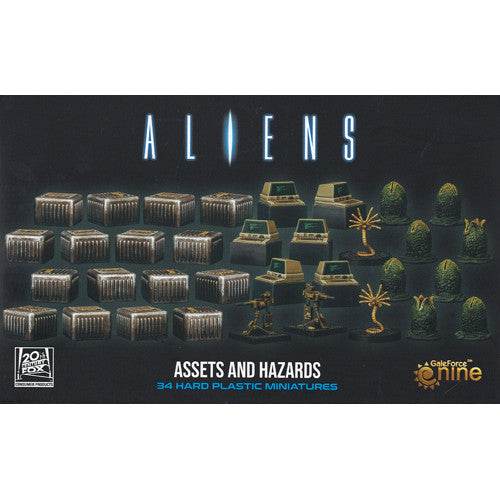 Aliens Board Game: Assets and Hazards Expansion -