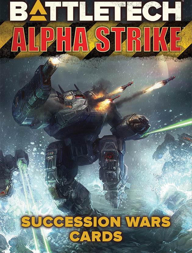 Alpha Strike: Succession Wars Cards -