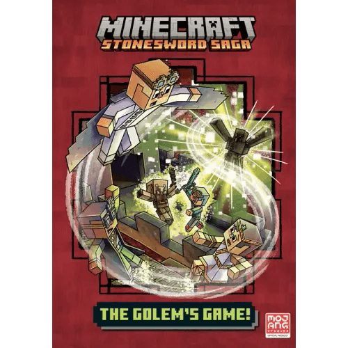 The Golem's Game! (Minecraft Stonesword Saga #5) - Hardcover -