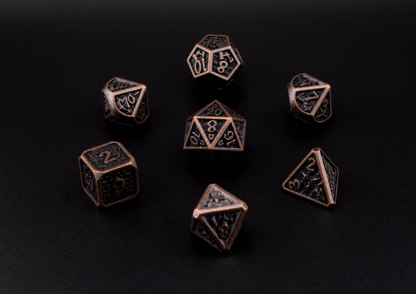 Ancient Rune Dice Set -