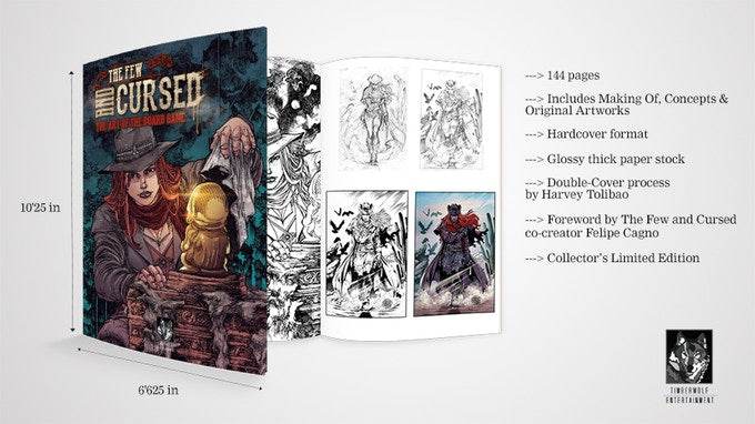 The Few and Cursed Art Book -