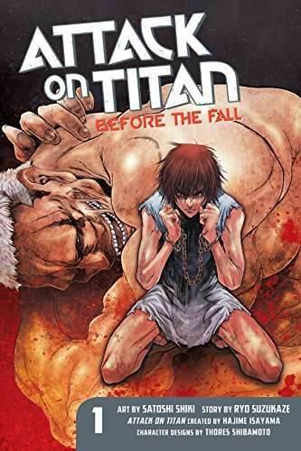 Attack on Titan Before The Fall Hardcover Light Novel -