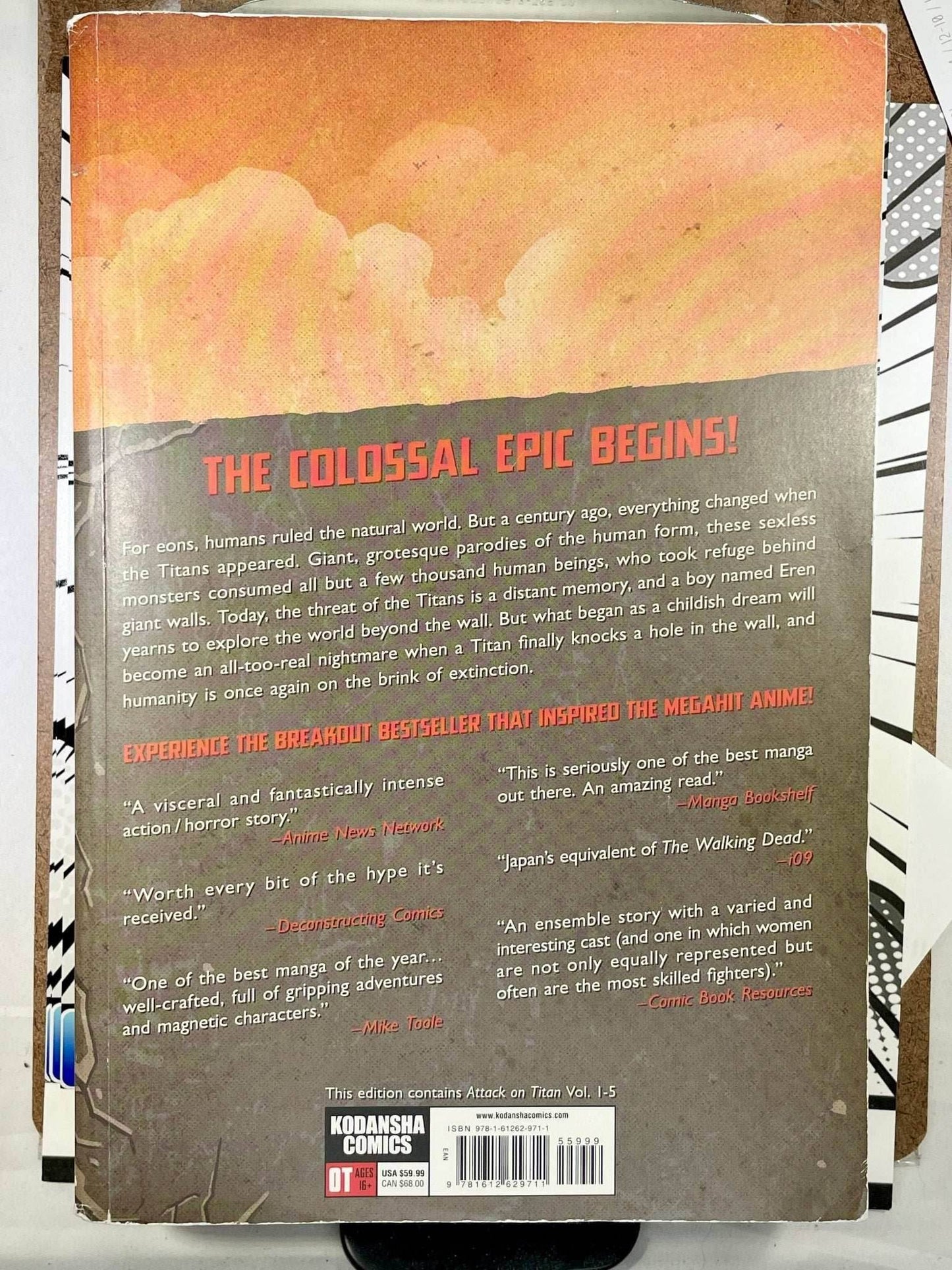 Attack on Titan Colossal Edition Vol 1 -