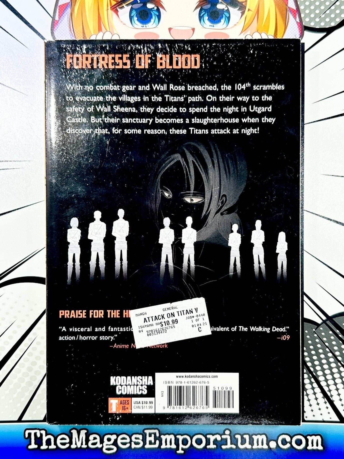 Attack on Titan Vol 10 -