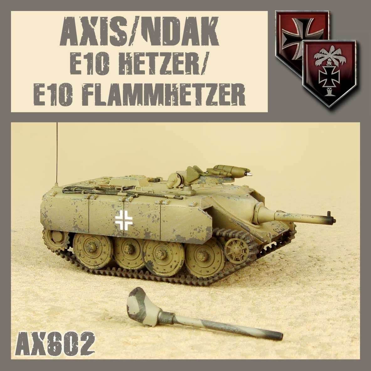 DUST 1947: Axis/NDAK E10 Hetzer/Flammhetzer -