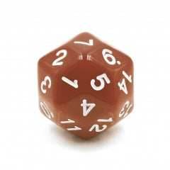 D30 Brown Single Die 30 Sided/s by HDdice / HengDadice -