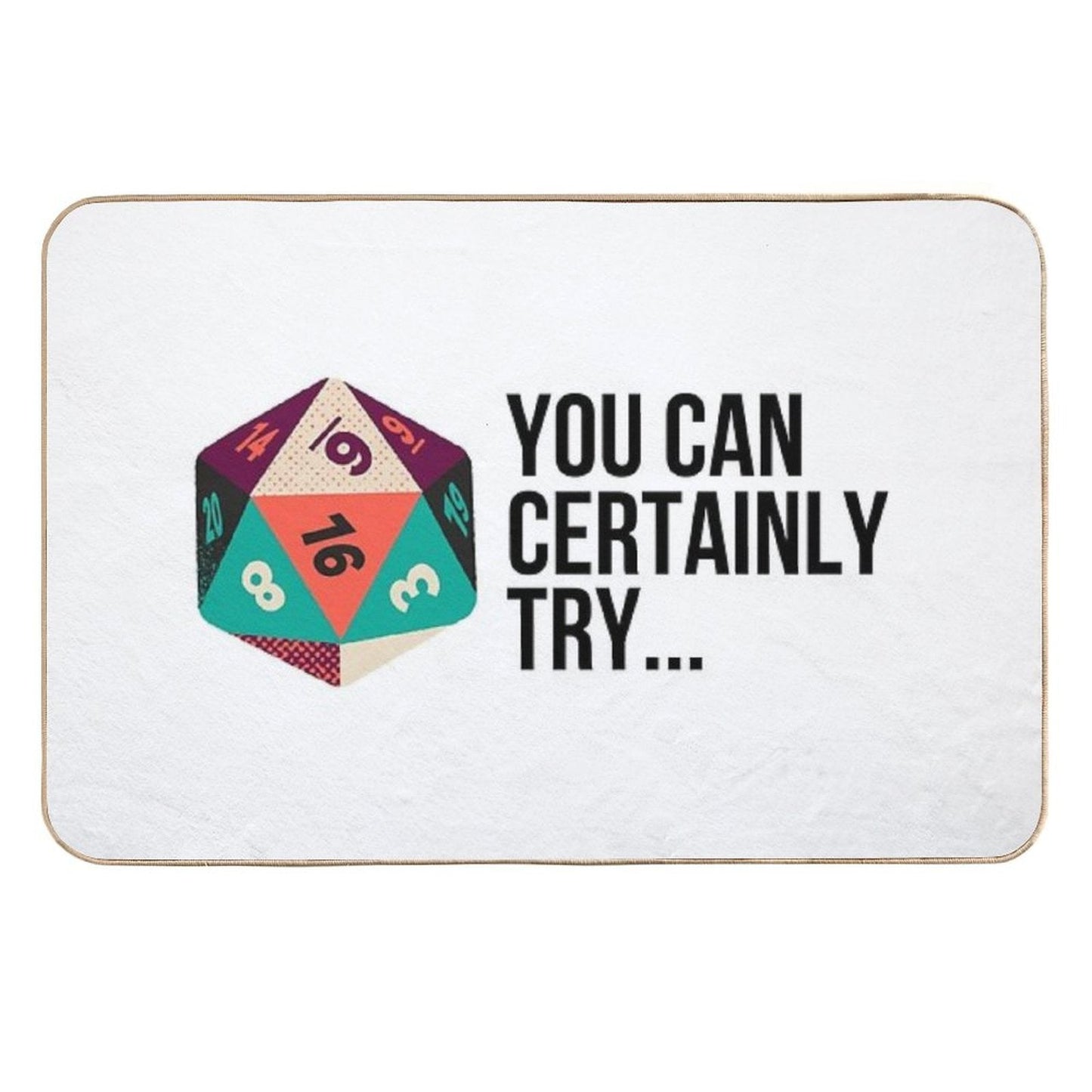 DnD - You Can Certainly Try Multi-Purpose Bath Mat