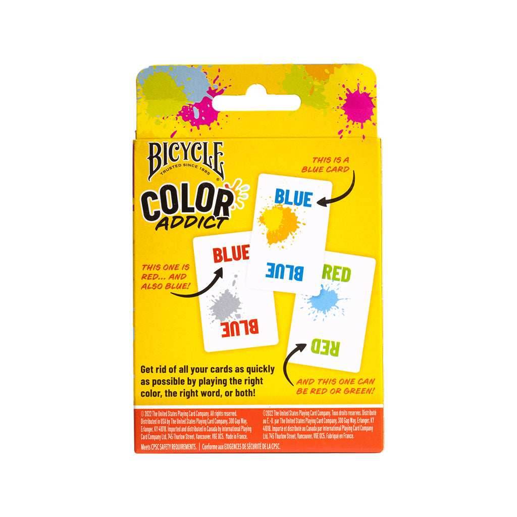 Bicycle Color Addict Card Game -