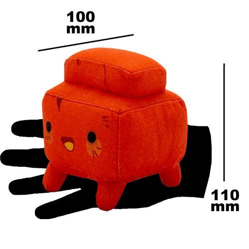 Catanimal Plushies: Catan Brick Sprite -