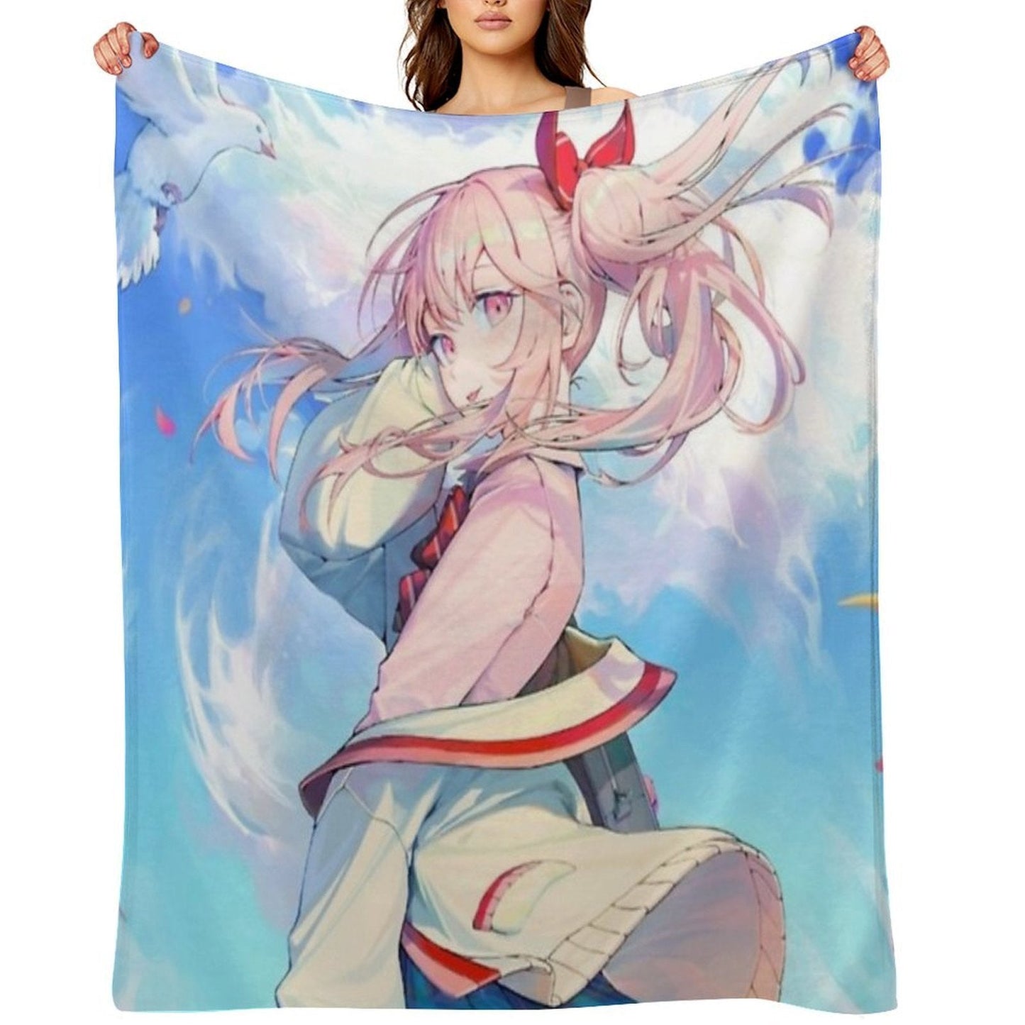 Mizuki Project Sekai Throw Blanket