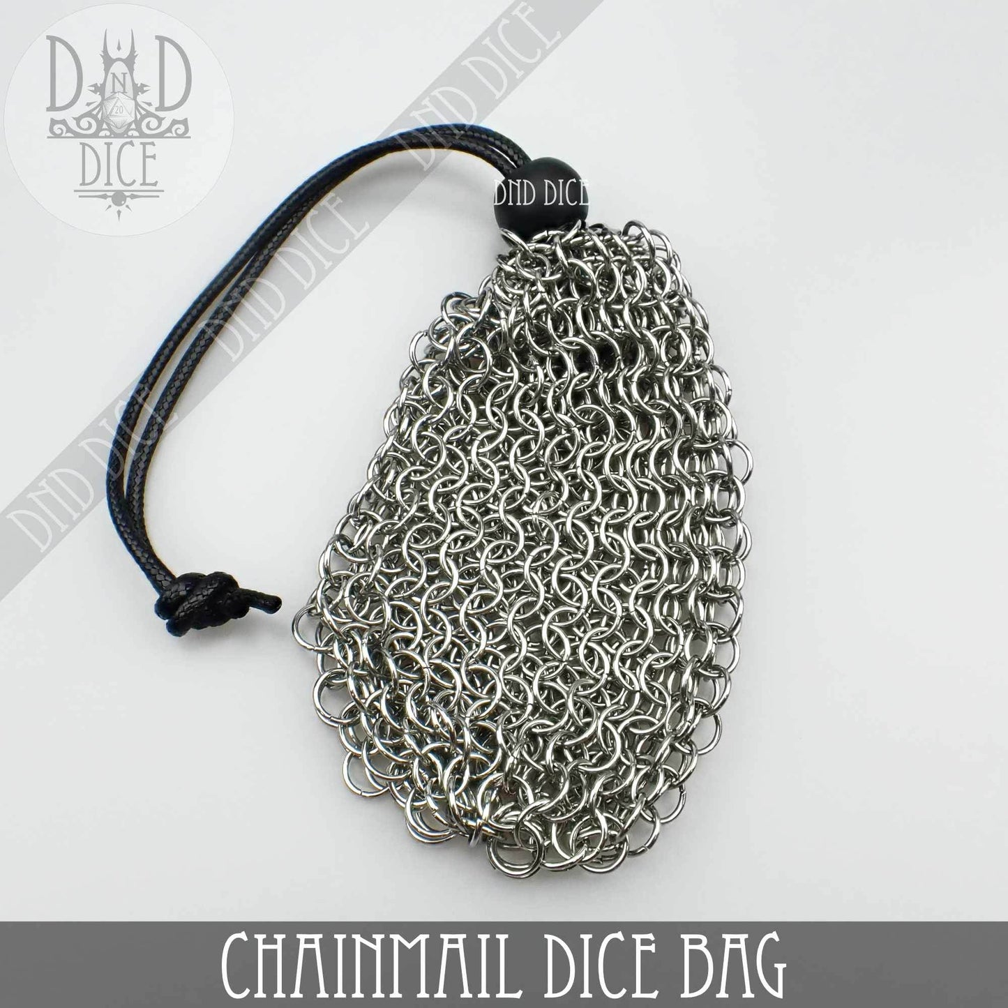 Chainmail Dice Bag -