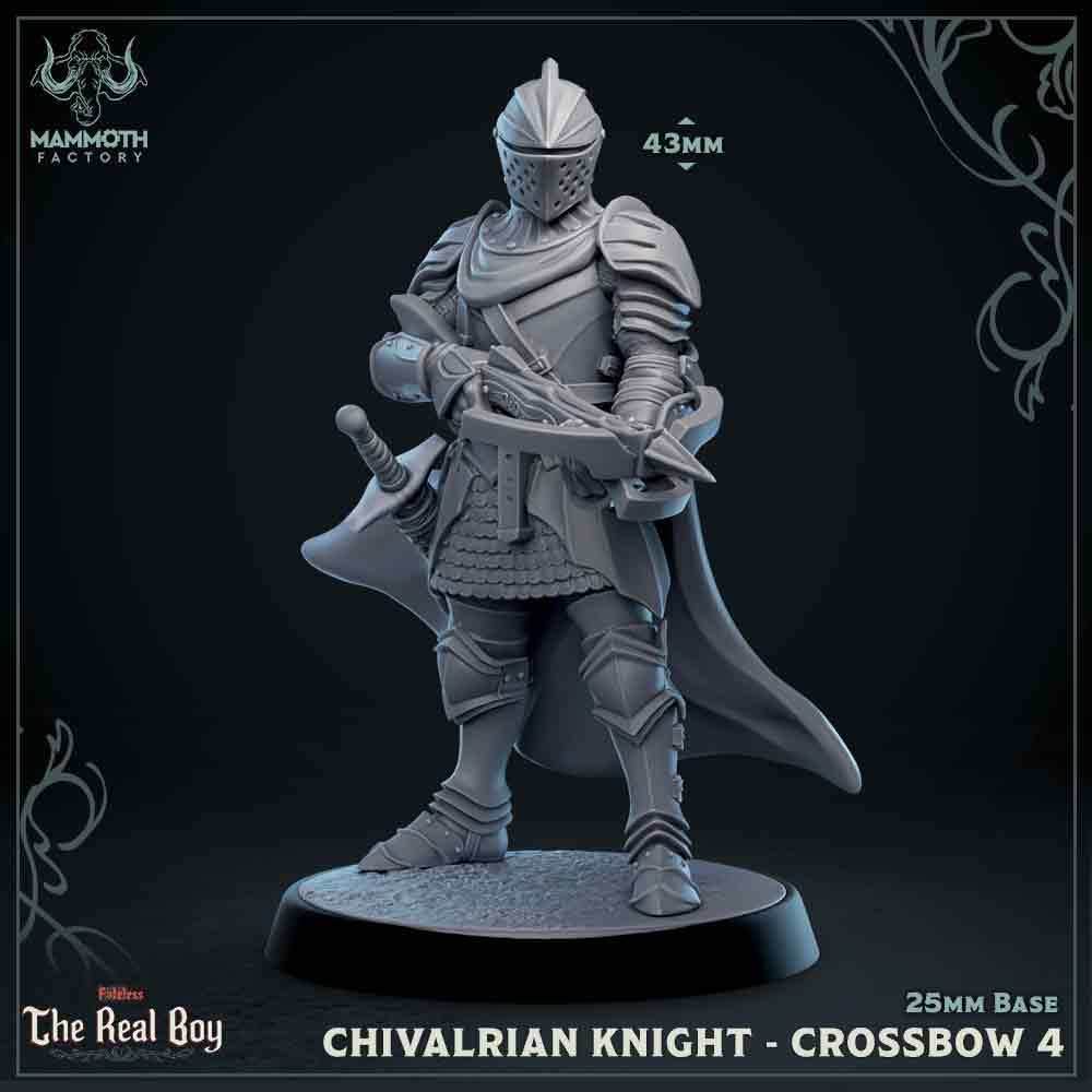 Chivalrian Knight with Crossbow 4 (Paladin) -