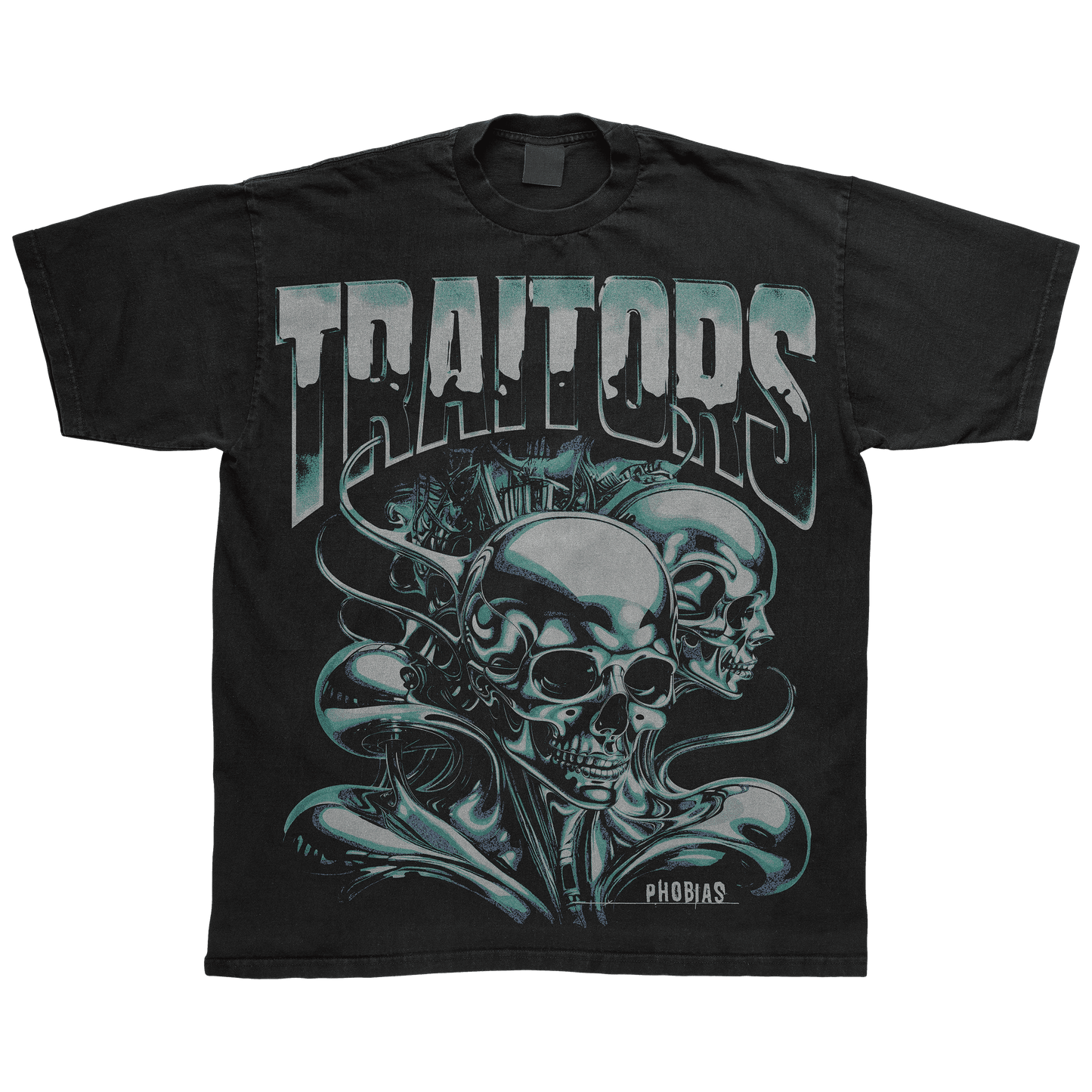 Chrome Skull Tee - Small