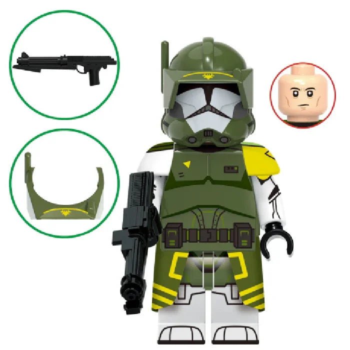 Clone Commander Doom Star Wars Lego Minifigures Custom Toys 1