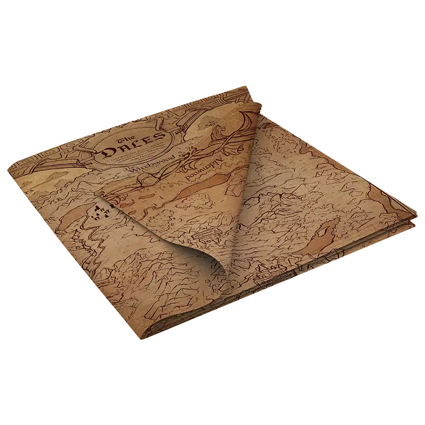 Cloth Map of the Dales - Legend in the Mist
