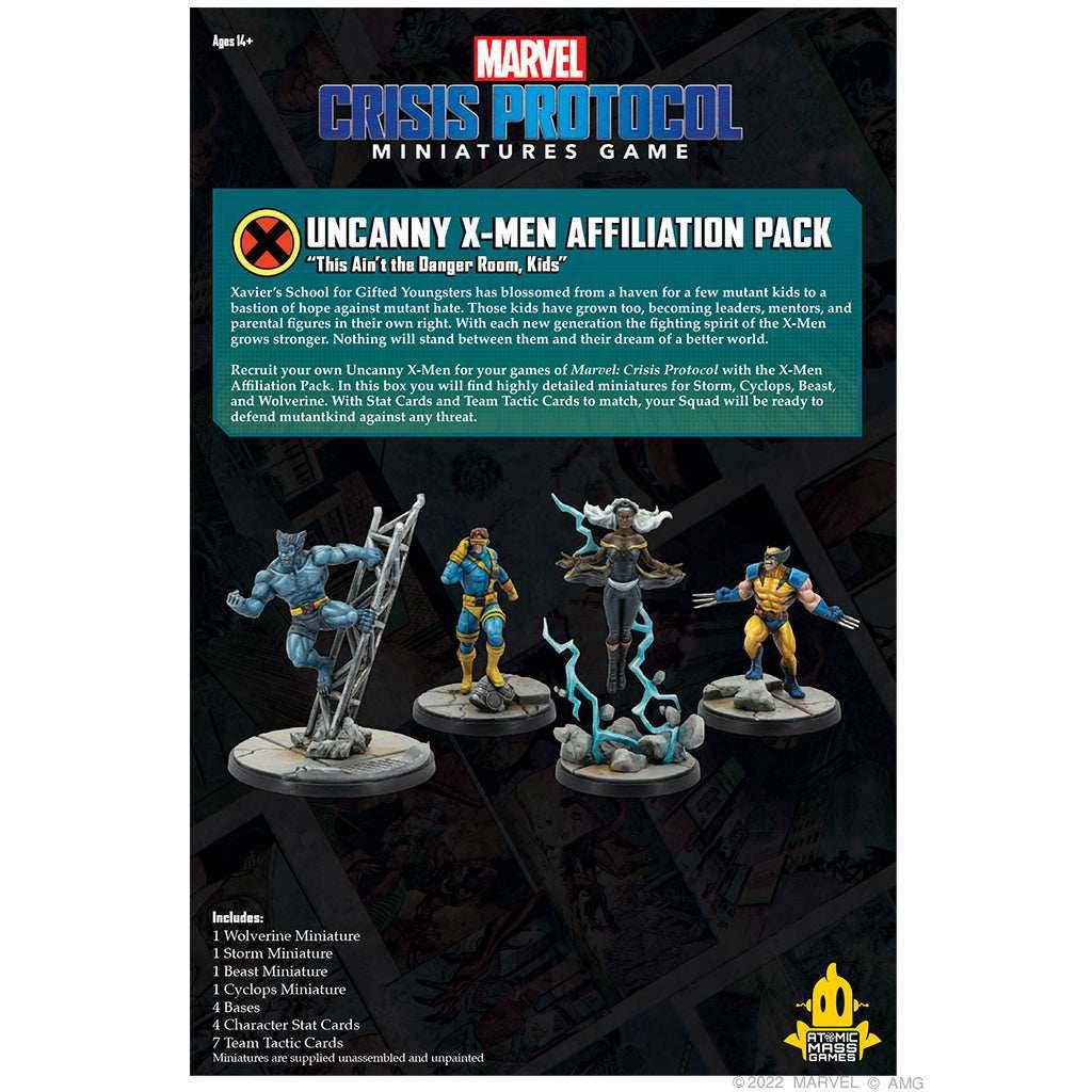 Marvel Crisis Protocol: Uncanny X-Men Affiliation Pack -
