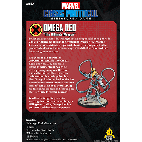 Marvel Crisis Protocol: Omega Red -