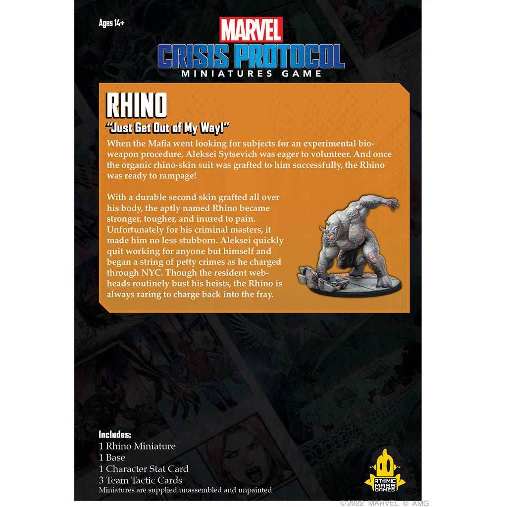 Marvel Crisis Protocol: Rhino -