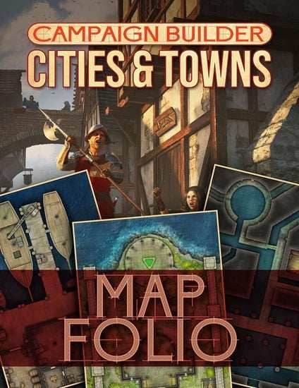 Campaign Builder - Cities & Towns Map Folio -