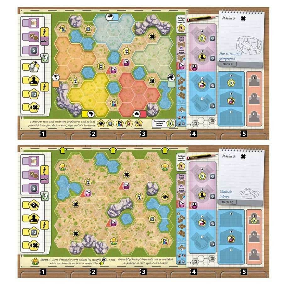 Ark Nova Expansion: Zoo Map Pack 1 -