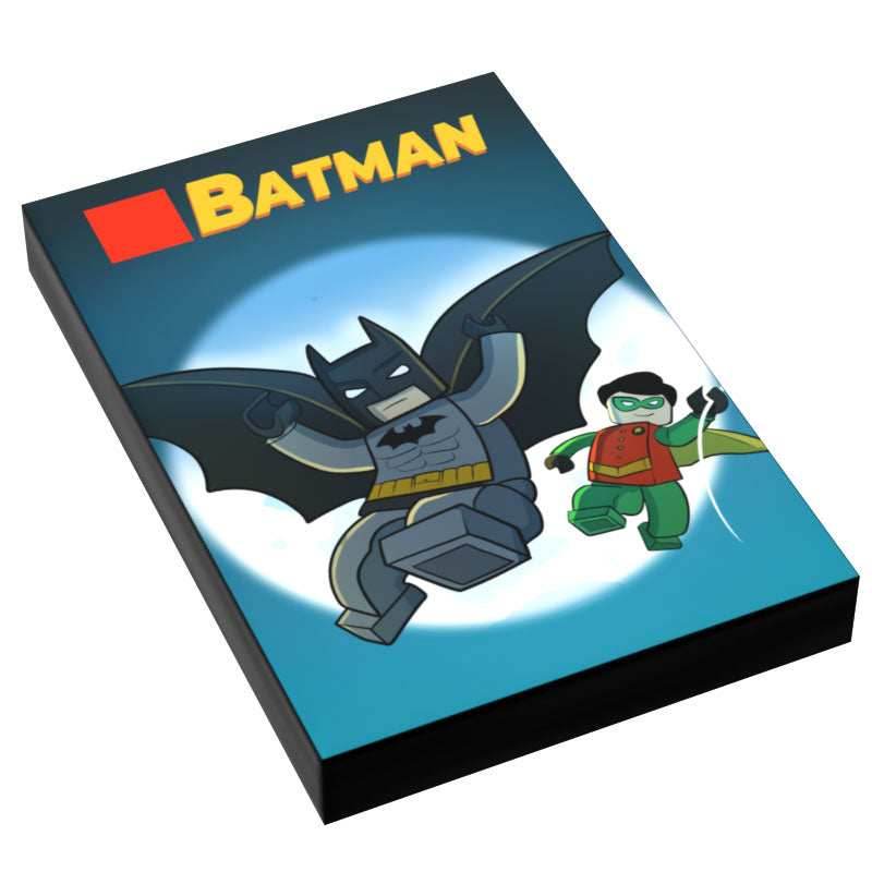 Custom Batman Original Video Game Cover (2x3 Tile) - B3 Customs -