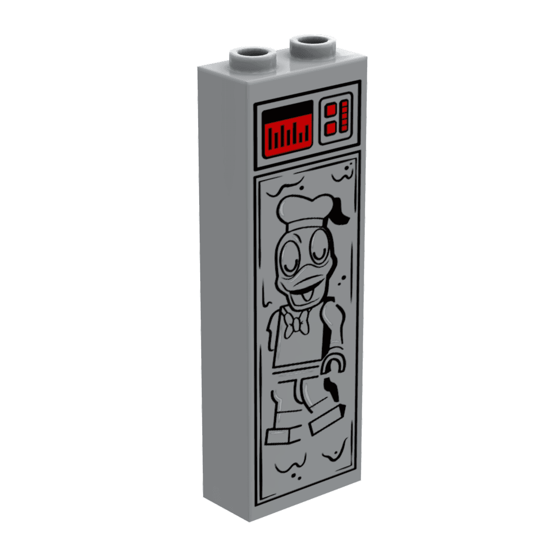 Donald in Carbonite (1x2x5 Brick) - B3 Customs -