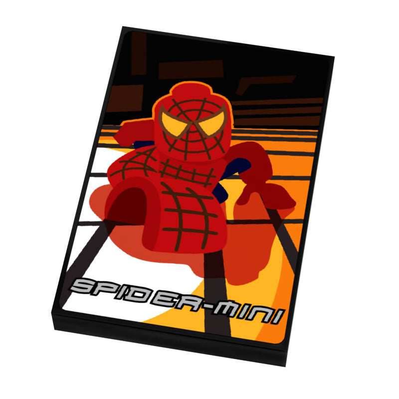 Spider-Mini Movie Cover (2x3 Tile) - B3 Customs -