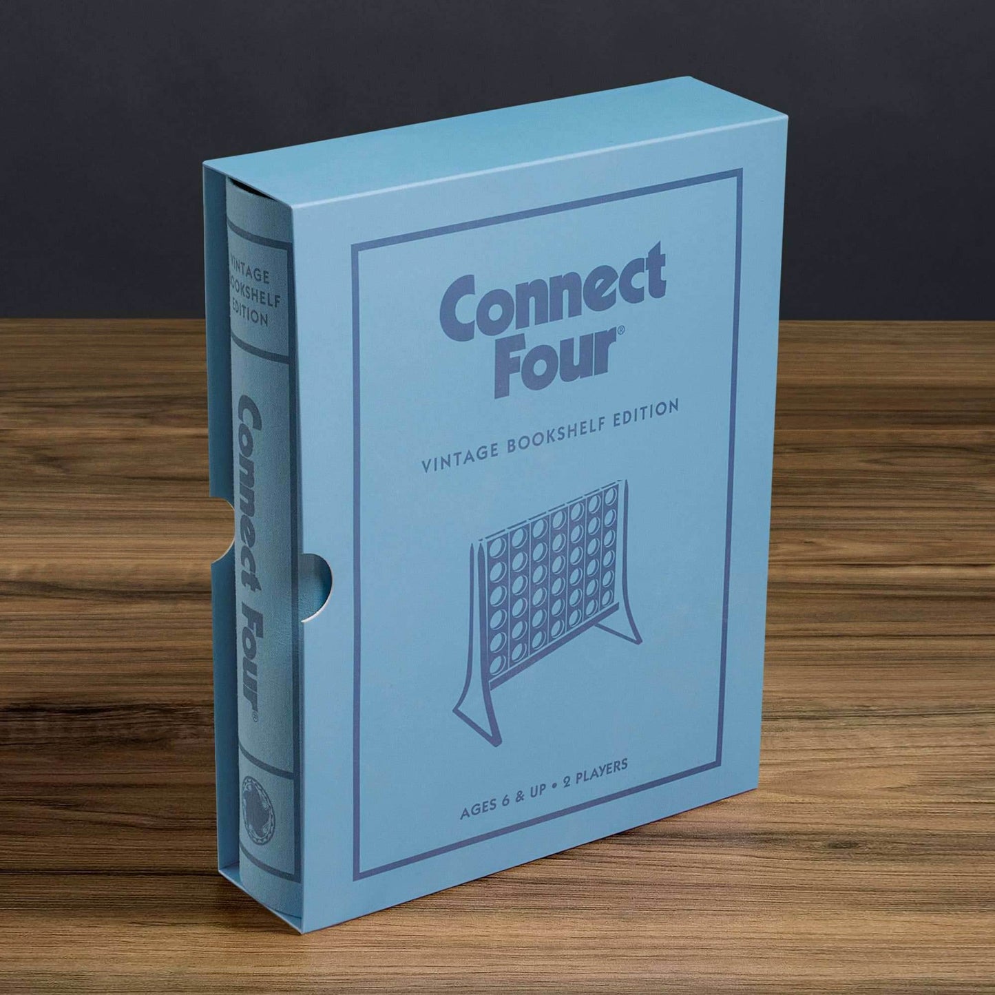Connect 4 - Vintage Bookshelf Edition -
