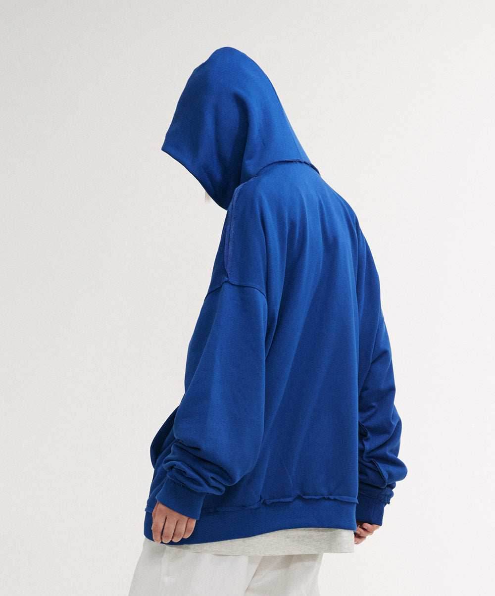 Flying Devil Cats Hoodie - Blue / S