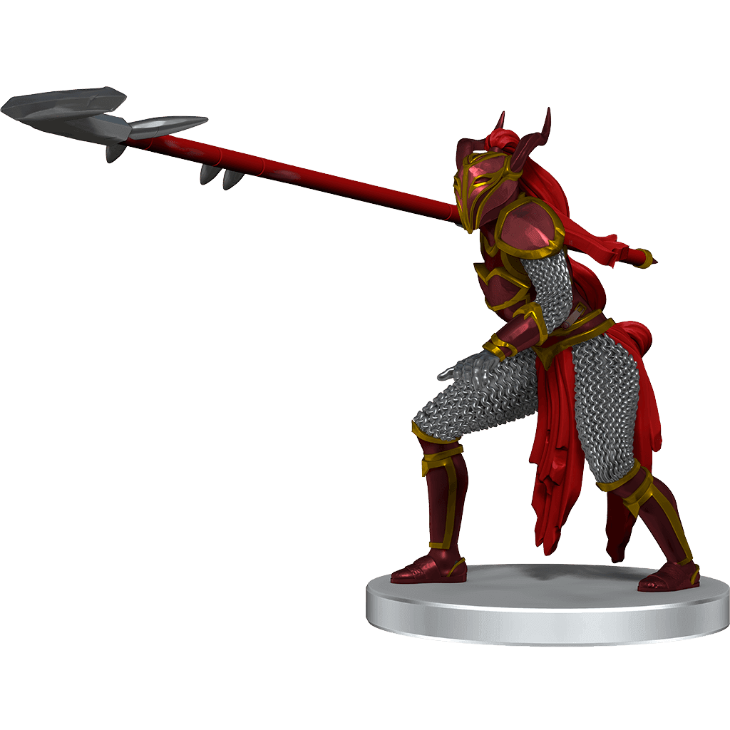 D&D: Icons of the Realms - Set 25 Dragonlance Red Ruin & Red Dragonnel -