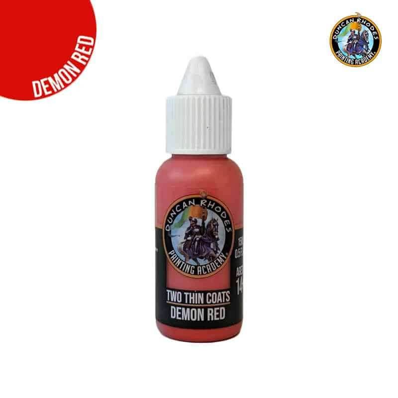 Two Thin Coats Highlight: Demon Red -