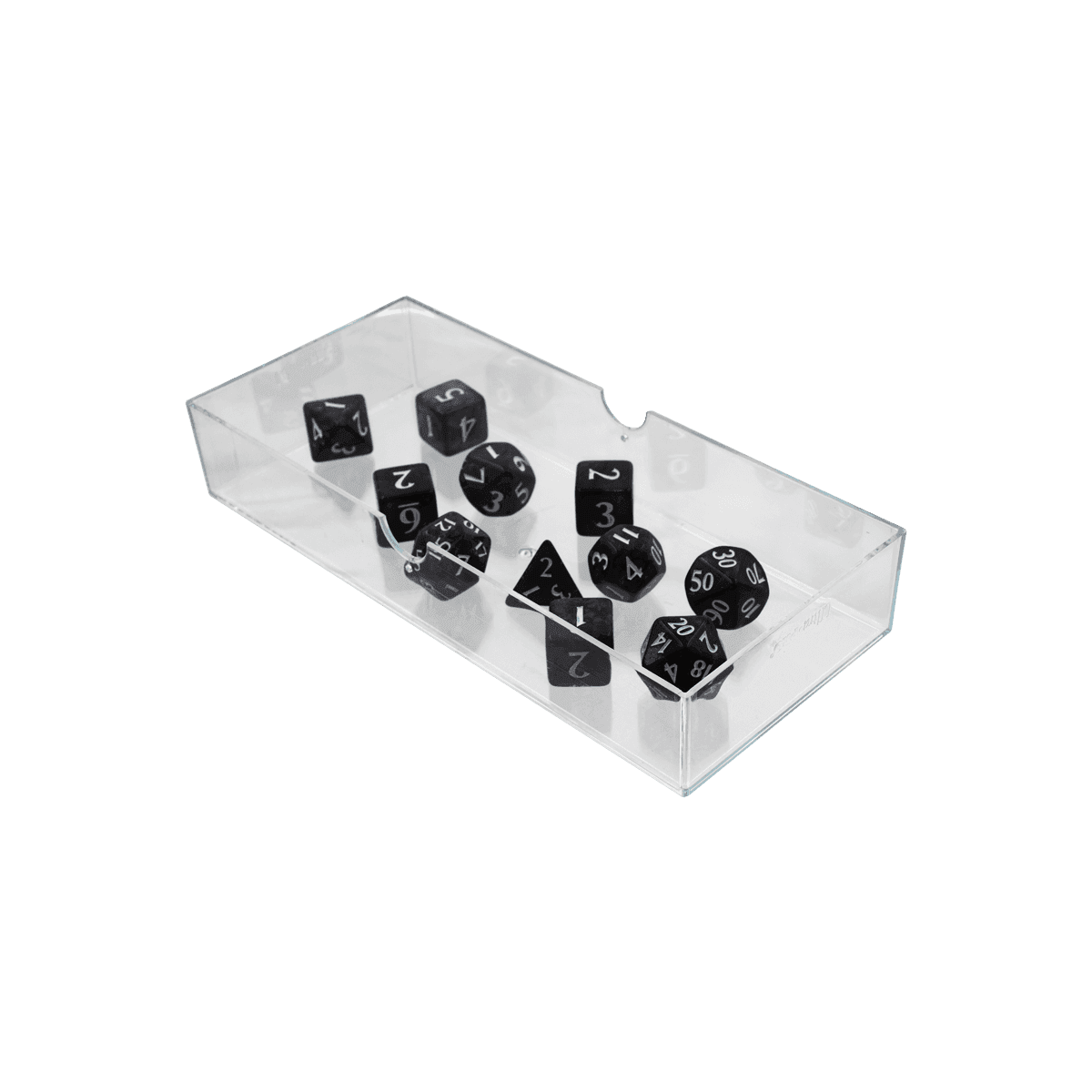 Ultra PRO: 11-Dice Set - Eclipse (Jet Black) -