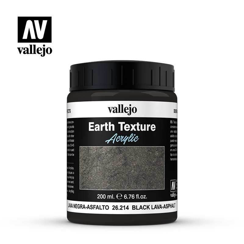 Diorama Effects: Black Lava-Asphalt -