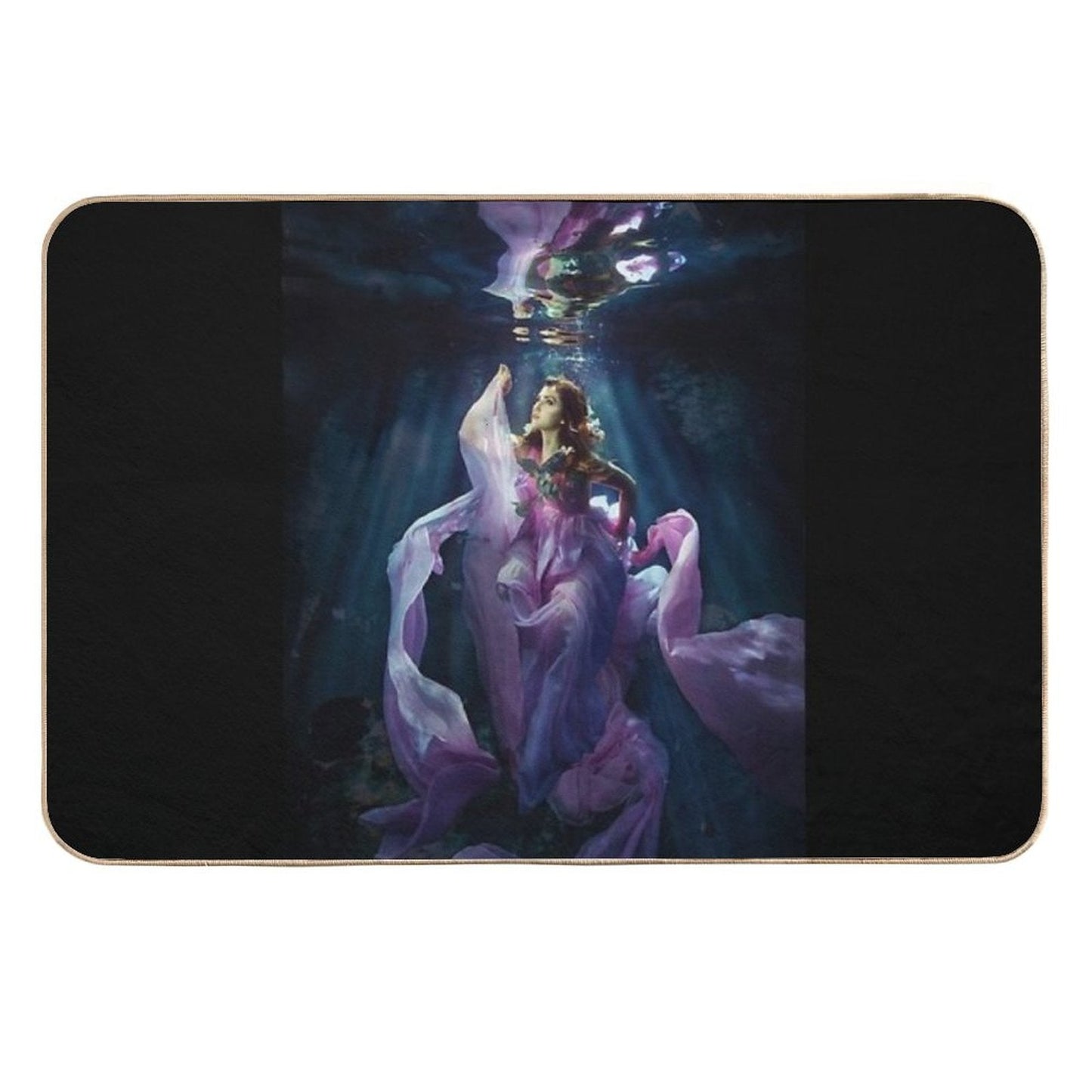 Mermaid Repositionable Bath Mat