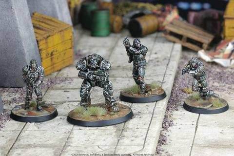 Fallout: Wasteland Warfare - Brotherhood of Steel - Frontline Knights -