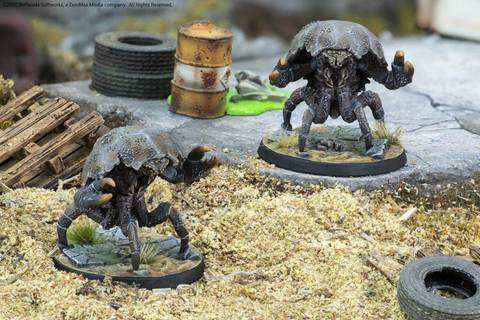 Fallout: Wasteland Warfare - Creatures - Mirelurks -