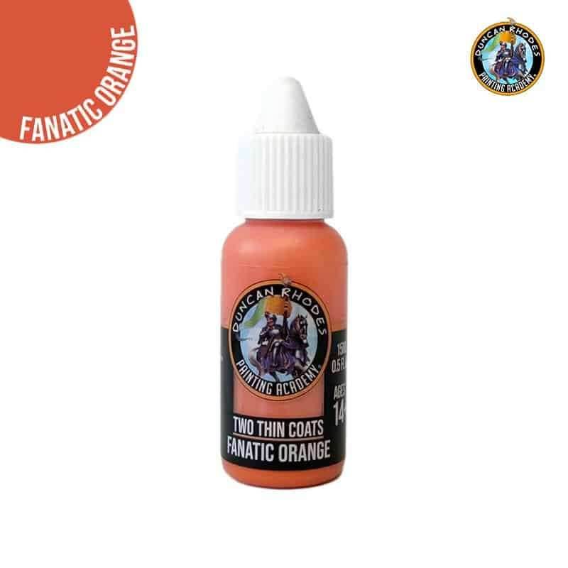 Two Thin Coats Midtone: Fanatic Orange -