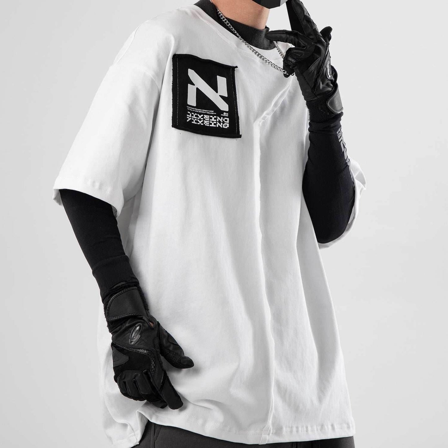 JX Next Level Tee - White / M