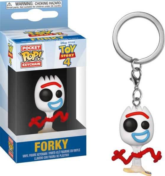 Funko POP! Keychain: Toy Story 4 - Forky Pocket Keychain -