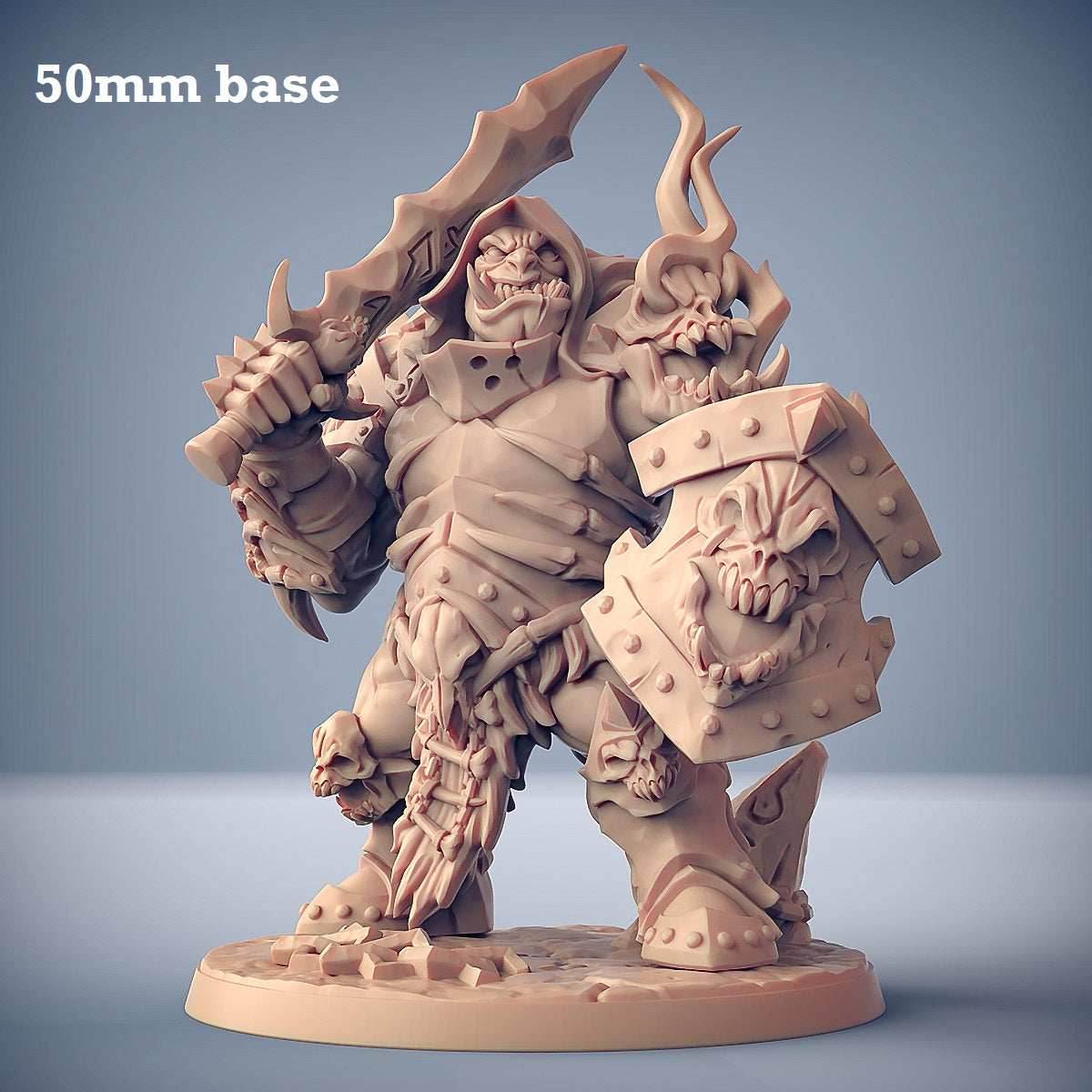 Frostmetal Ogre: Sculpt C (Male Ogre Barbarian) -