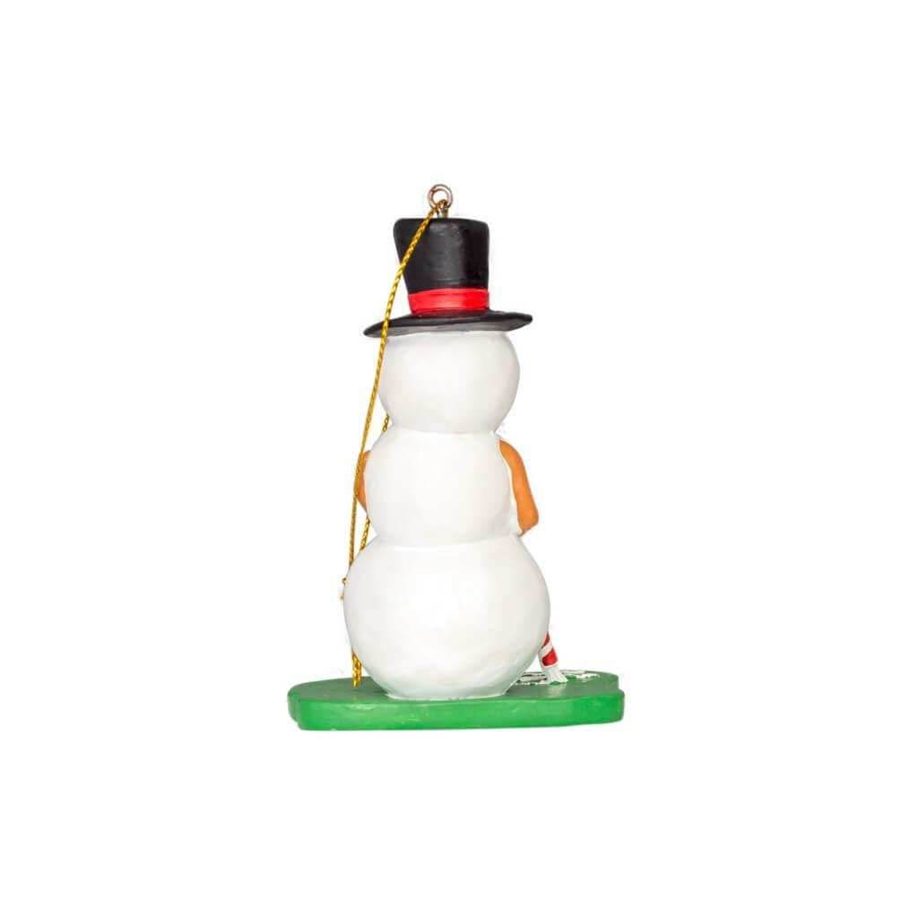 Frosty the Chemically Dependent Funny Christmas Tree Ornament -