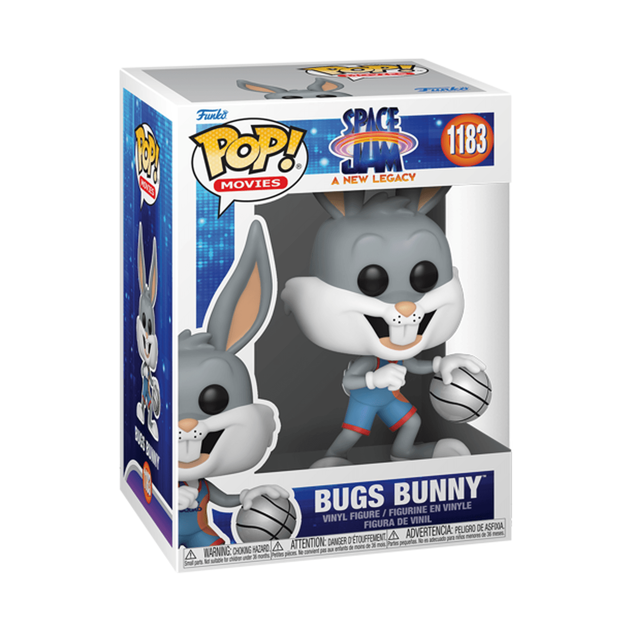 Funko Pop! Movies: Space Jam 2 - Bugs Dribbling -