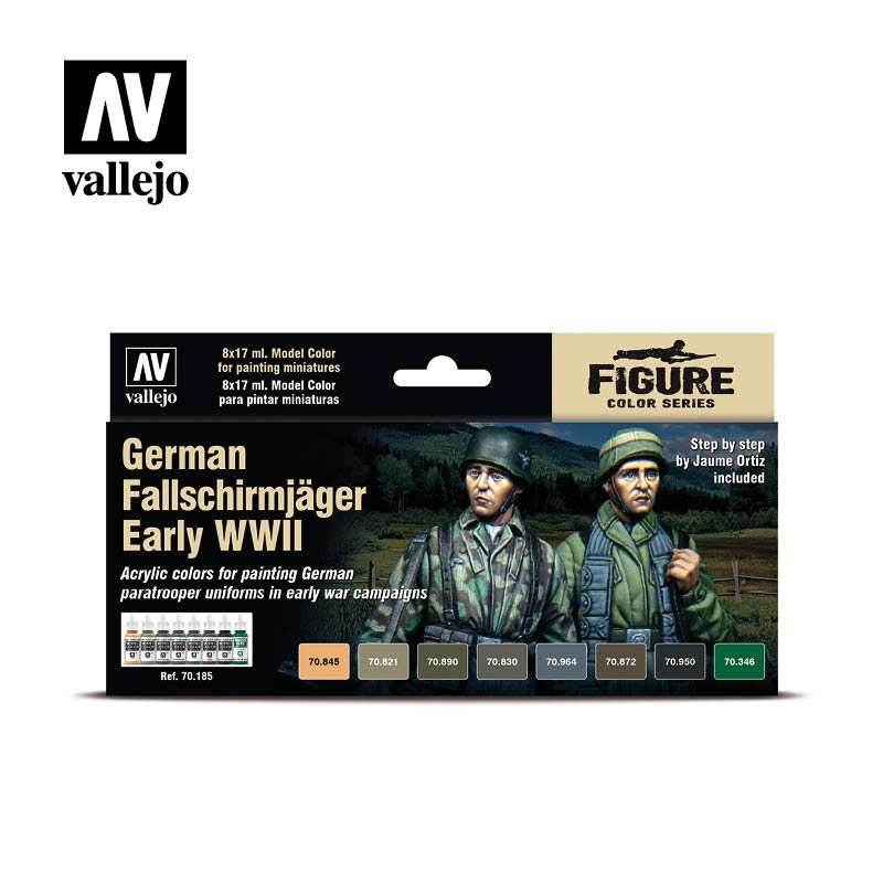 Model Color Figure Series - German Fallschirmjager Early WWII -