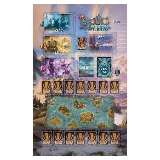 Tiny Epic Vikings: Gaming Mat -