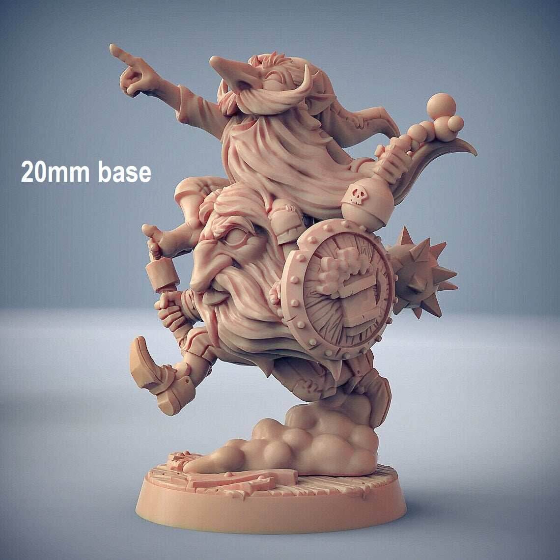 Gnish & Gnosh (Two Male Gnomes) -