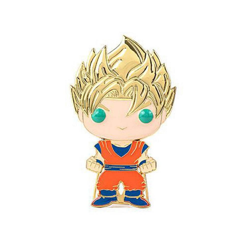Funko Dragon Ball Z POP Pin Super Saiyan Goku Enamel Pin -
