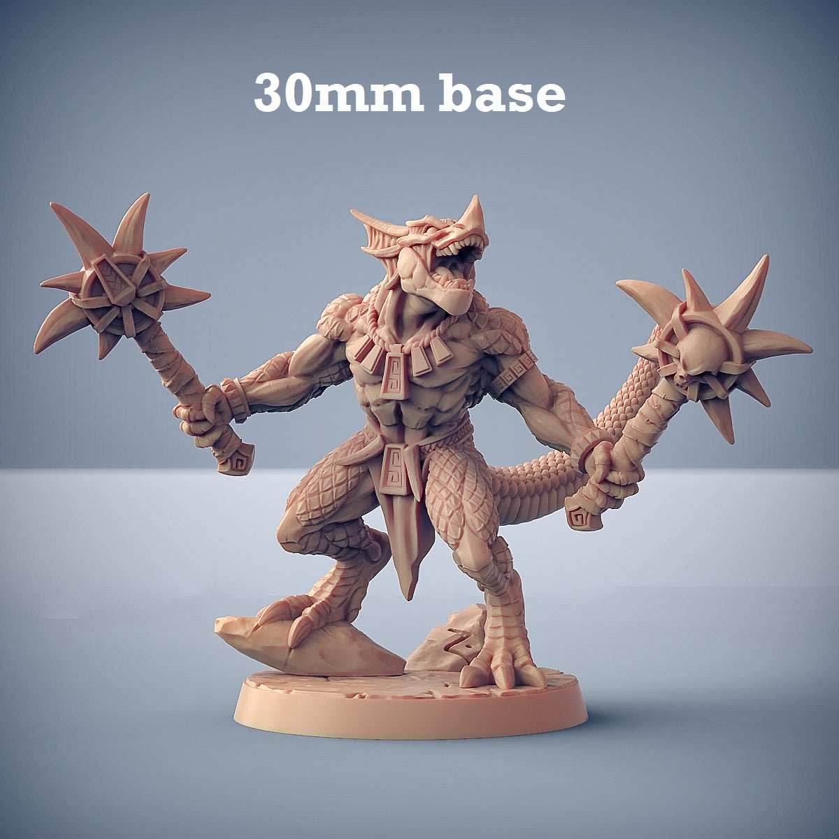Goldmaw Lizard: Sculpt D (Male Lizardfolk Warrior) -