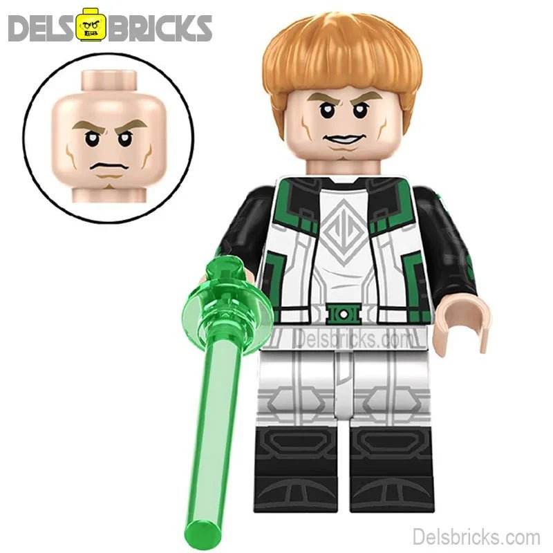 Green Lantern from Superman 2025 Movie Lego Minifigures Custom Toys -